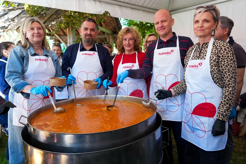 Podjela graha u koprivničkom parku