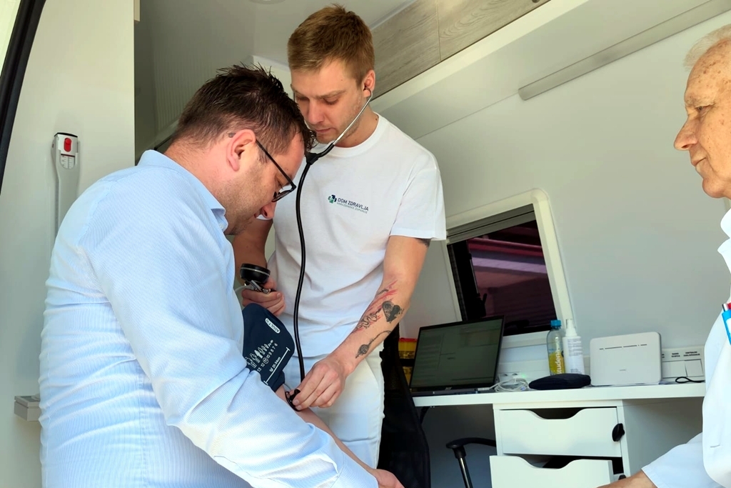 Mobilna ambulanta u Završju Podbelskom
