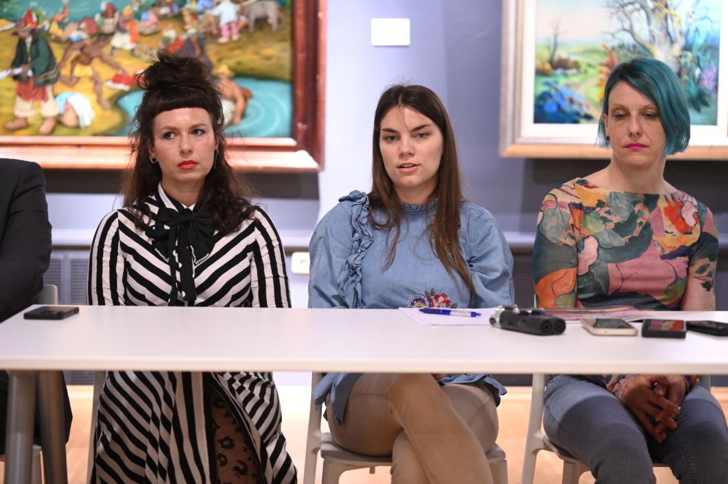 Maša Zamljačanec, Lana Miletić i Helena Kušenić