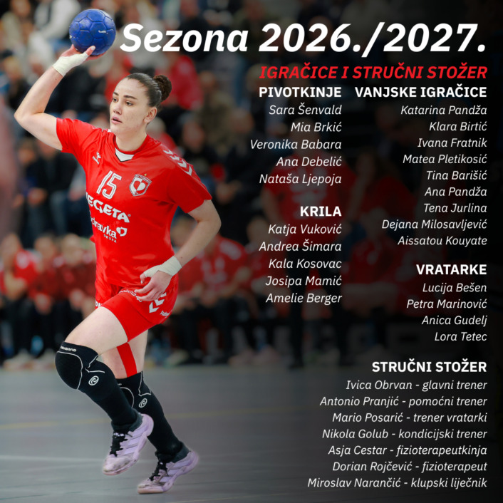 Ekipa Podravke za novu sezonu