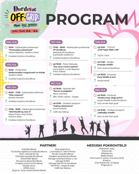 Program 'Mladi bez granica' Đurđevac