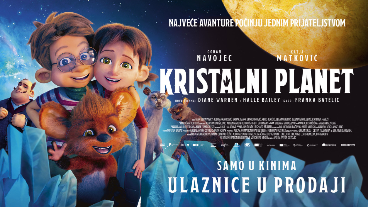 Promo plakat za animirani film Kristalni planet