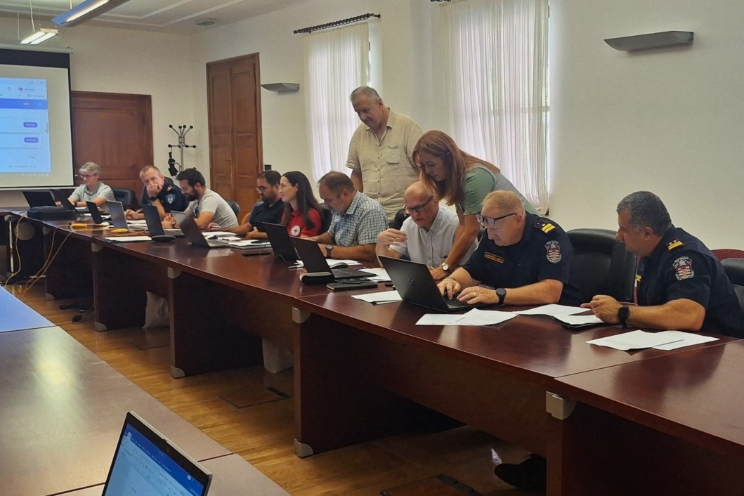 Simulacijska vježba odgovora na potres