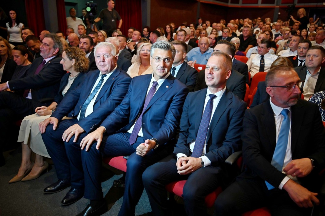 Josip Đakić, Andrej Plenković i Igor Andrović