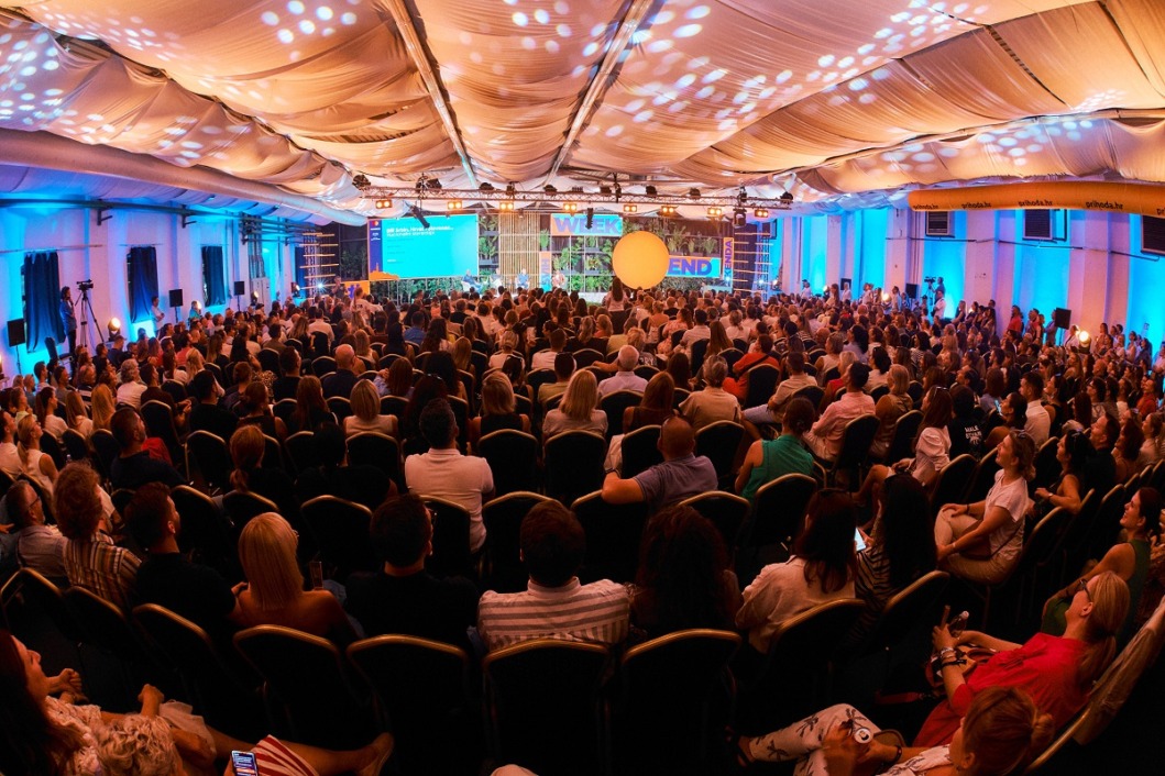 Atmosfera na Weekend Media Festivalu