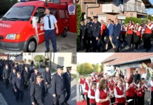 FOTO Dobrovoljni vatrogasci u Slokovcu proslavili stotu obljetnicu društva Svečanost u Slokovcu