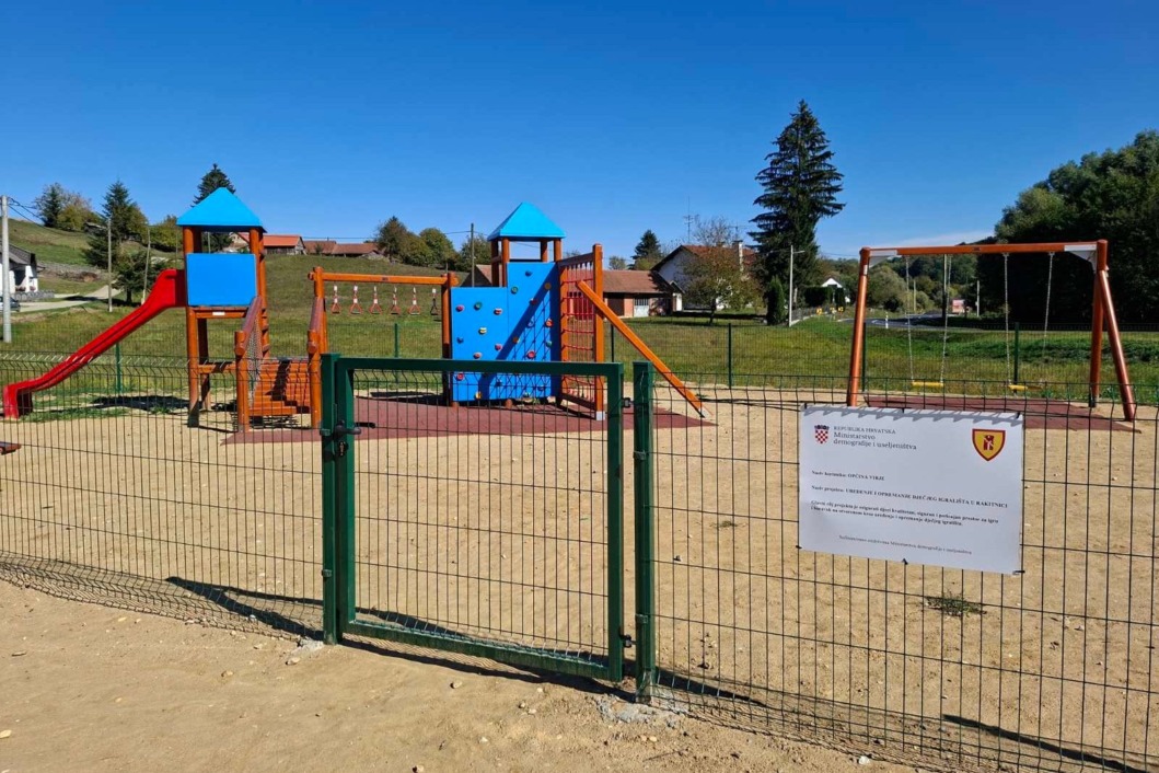 Dječje igralište u Rakitnici