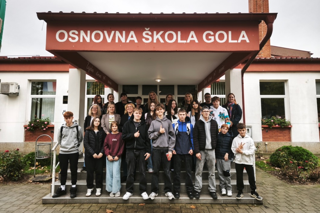 Učenici iz Latvije u Goli